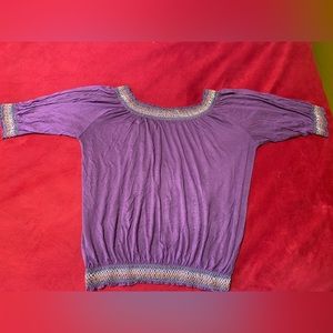 EUC American Rag Off the Shoulder Top